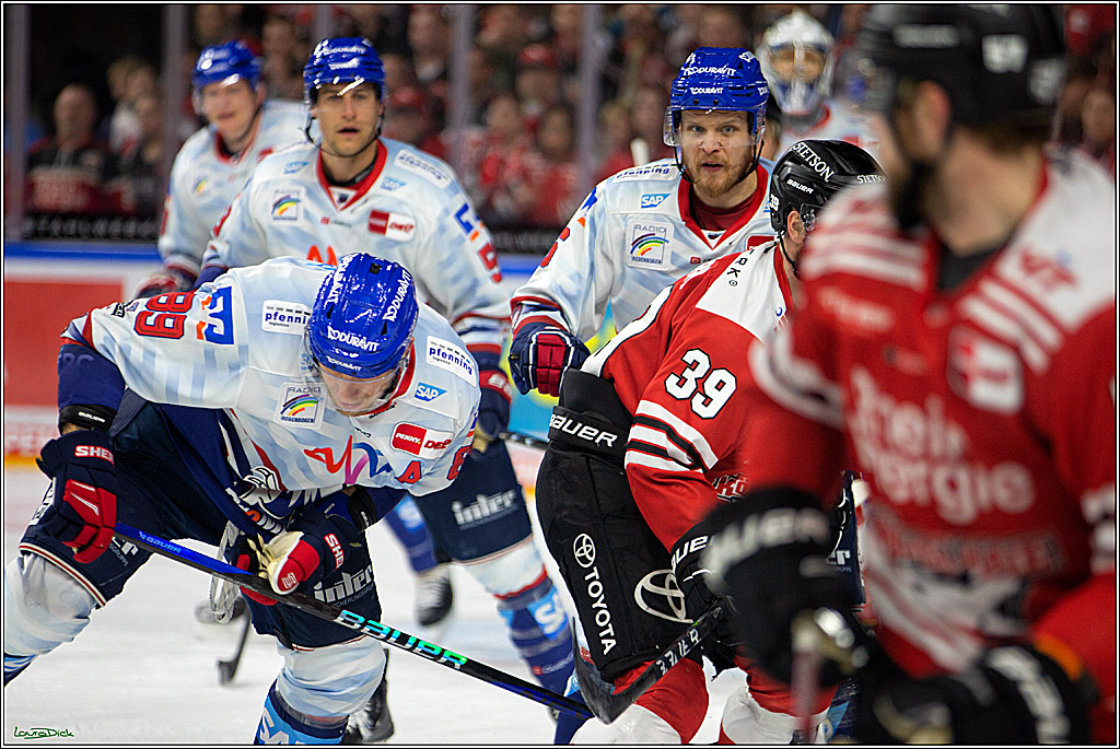 PENNY DEL; Koelner Haie-Adler Mannheim; Koeln, 26.03.2023